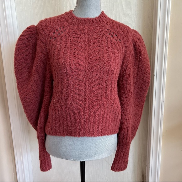 NWT Ulla Johnson Heather Pullover Alpaca Sweater - Picture 5 of 12